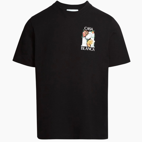 L'Artiste Printed Crewneck T-Shirt